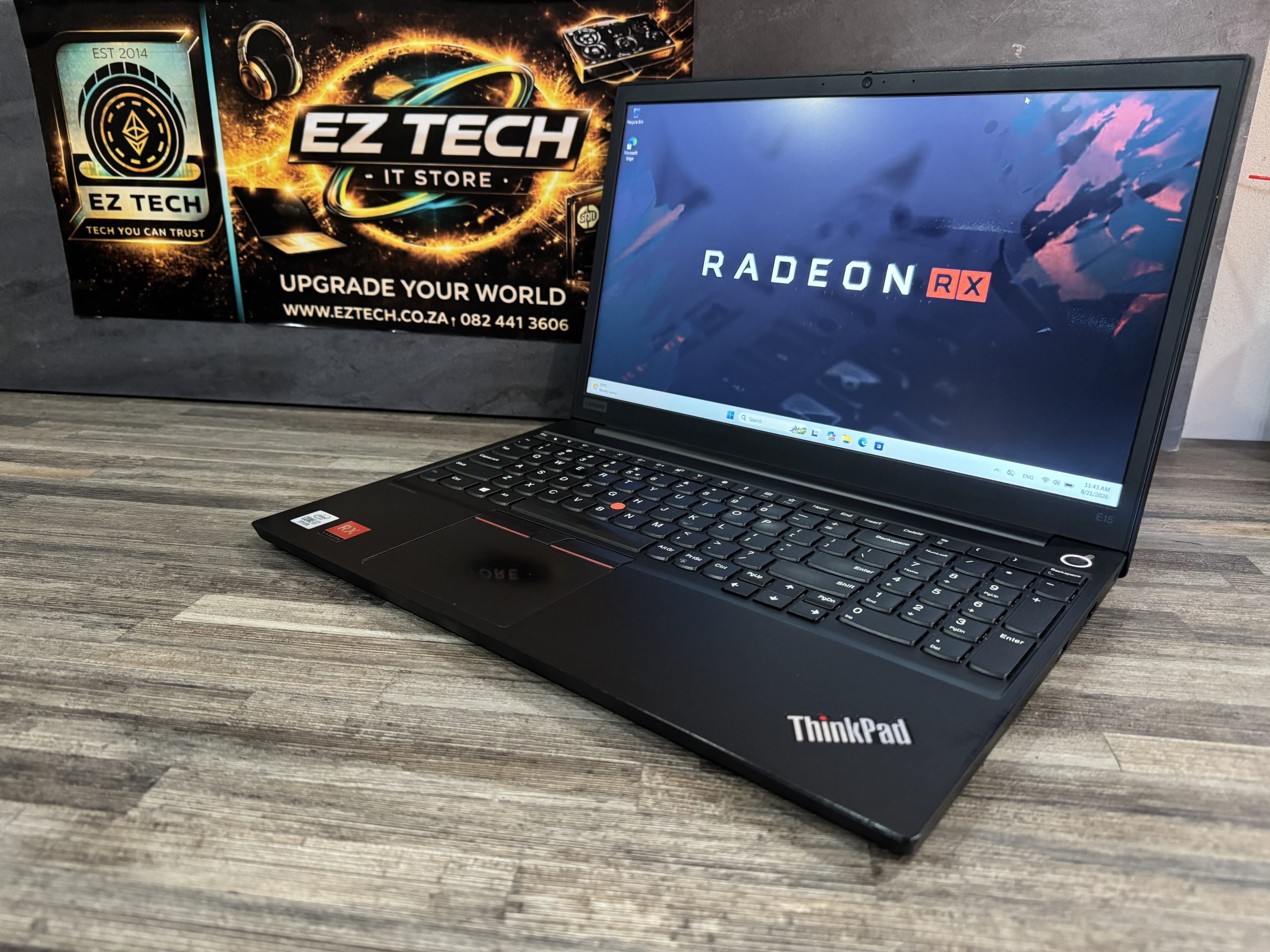Lenovo ThinkPad E15 i7 10th Gen | 16GB RAM | 512GB SSD | RX 640 2GB | 15.6” Laptop Lenovo ThinkPad E15 i7